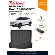 Rizline Chery Omada 5  Havuzlu Paspas ve Bagaj Havuzu Set- Hediyeli
