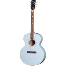 Epiphone J-180 Ls Elektro Akustik Gitar (Frost Blue)