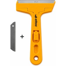 Eltos Profesyonel Cam Kazıma Bıçağı 100 mm Yedek Ağızlı Jiletli Kazıyıcı