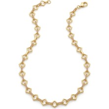 Felix Accessories Elegance Rhombus Gold Set