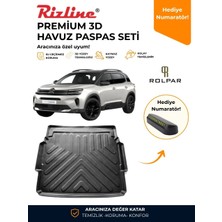 Rizline C5 Aircross 2022 -2025 Havuzlu Paspas ve Üst Bagaj Havuzu Set- Hediyeli
