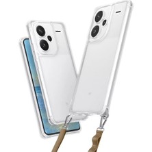 Aslanoğlu Store Newface Xiaomi Redmi Note 13 Pro Plus Kılıf Penta Silikon Kılıf - Şeffaf