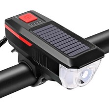 Die Grup USB Şarjlı Su Geçirmez Bisiklet Feneri ve Alarm Sistemi, LED Işık