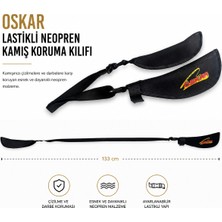 Oskar Lastikli Neopren Kamış Koruma Kılıfı