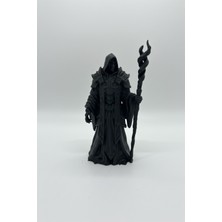 Figüro Gotik Büyücü Figürü - 3D Baskı Masaüstü Dekoru