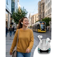 Eco Lounge Bluetooth Oyuncu Kulaklığı Kablosuz Kulaklık iPhone 11 iPhone 13 Samsung S23 Xiaomi Redmi Note 12 Uyumlu