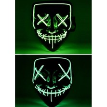 Ozcmax LED Işıklı Yeşiil Maske