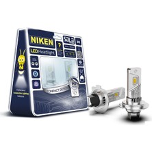 H7 LED Xenon Far Ampulü Seti Niken Solo 7600LM