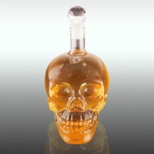 Ozcmax Crystal Head Kuru Kafa Cam Şişşe 350 ml