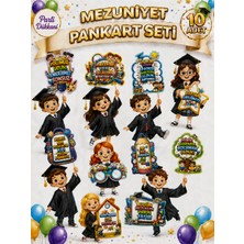Parti Dükkanı Mezuniyet Konuşma Balonu 10 Adet - Paket 1