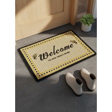 Başak Ev Tekstili Hijyenik Kıvırcık Paspas 40X60 cm - Islaklık Emici Kapı Önü Paspası