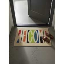 Başak Ev Tekstili Hijyenik Kıvırcık Paspas 40X60 cm - Islaklık Emici Kapı Önü Paspası