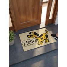 Başak Ev Tekstili Hijyenik Kıvırcık Paspas 40X60 cm - Islaklık Emici Kapı Önü Paspası