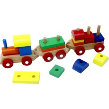 Urfakent Eğitici Ahşap Bultak Tren