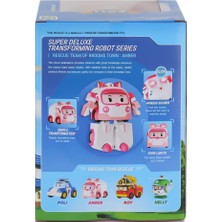 Urfakent Polı MRT-687 Robocar Poli Büyük Transforming Robot Amber Sesli ve Işıklı