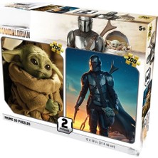 Urfakent Prime 3D The Mandalorian Ikili Puzzle 200 Parça