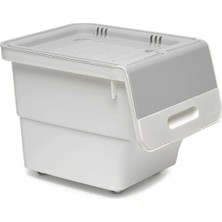 Motek Organizer Tekli 12 Litre Gri Beyaz