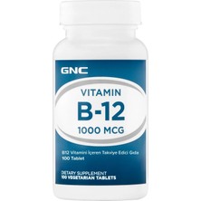 Gnc Vitamin B12 1000 Mcg - 100 Tablet