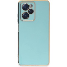 My Best Store Xiaomi Poco X5 Pro 5g Kılıf Volet Silikon - Açık Yeşil