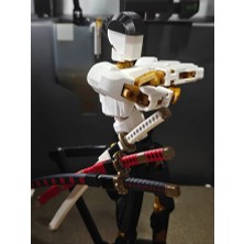 Modellio3D Zoro Bulky Dummy 13 Figür – 27 cm – Hareketli, Pozlanabilir