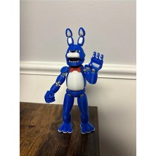 Modellio3D Bonnie (Five Nights At Freddy's) Fnaf – 15 cm | Eklemli Koleksiyon Figürü