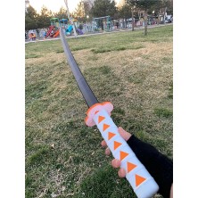 Home Katlanabilir Katana - Zenitsu Temalı Oyuncak (Demon Slayer)