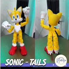Modellio3D Tails- Sarı Sonic (10-15CM)