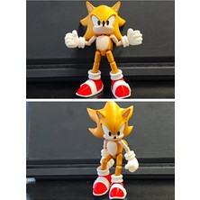 Modellio3D Super Sonic Figür 15 cm (Pozlanabilir)
