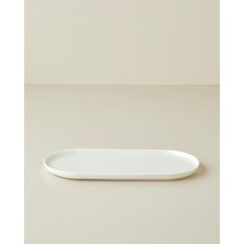 English Home Verona Porselen Kayık Tabak 30 cm Beyaz