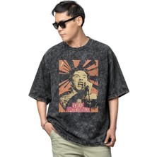 Sevbano Sex Pistols Rock Metal Müzik Grubu Baskılı Unisex Oversize Vintage Yıkamalı Tişört