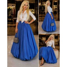 Lavin’s Luxury 💙royal Hacim Etek / Blue Muse Balon Etek / Majestic Volume Etek