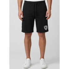 Blauer Siyah Erkek Sweat Şort 26SBLUP02037-999 Pacıfıcx