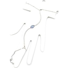 Ata Store Taşlı Nazar Şahmeran - Gümüş