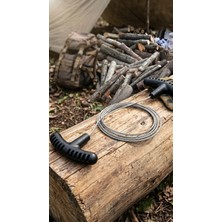 Gucso Taşınabilir Tel Testere Kamp Survival Cep Testeresi Paslanmaz Çelik Odun Ahşap Ağaç Plastik Kesici Outdoor El Aleti