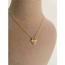 Liva Accessories Serenay Kolye, Kararmayan, Anti-Alerjik, Altın Işçiliğinde