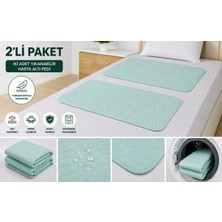 Ata Exclusive Fabrics Abso (2 Li Paket) 5 Katlı Yıkanabilir,emici,sıvı Geçirmez Hasta Altı BEZI(75X85 Cm)