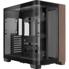 Antec C8 Curve Wood E-Atx Tek Kavisli Cam Ahşap Ön Panel Full Tower Gaming (Oyuncu) Kasa