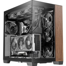 Antec C8 Wood Ahşap Ön Panel Temperli Cam  E-Atx Full Tower Gaming (Oyuncu) Kasası