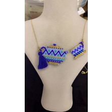 Liva Accessories Miyuki Tasarım Kahve Takımı Kolye