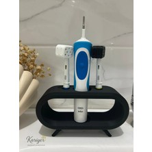 Kariyer Pilli ve Şarjlı Diş Fırçası Tutucu Stand 2+1  Uyumlu Model