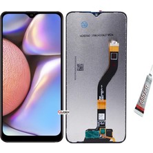 SDT Samsung Galaxy A13 Ekran Dokunmatik Çıtalı (Siyah) B7000 Yapıştırıcı