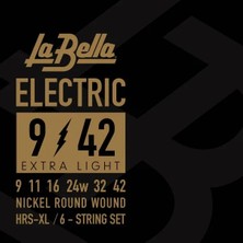 Jim Dunlop La Bella HRS-P009 Elektro Gitar Ince Mi (E) Teli