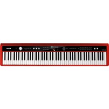 Jim Dunlop Nux Npk-20-Rd Taşınabilir Kırmızı Dijital Piyano
