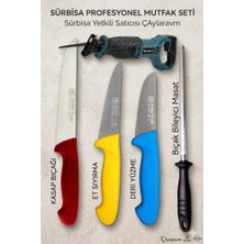 Çaylar Avm Sürbisa 3’lü Kasap Kurban Seti + Solingen Masat + Assur Kemik Kesme Testeresi