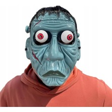 Hereveoyuncak Frankenstein Temalı Sallanan Oynar Gözlüü Maske