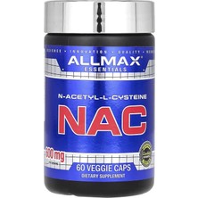 Allmax Nac - 60 Veggie Capsules - Immune Support & Free Radical Protection - 60 Servings