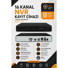 16 Kanal Nvr Ip  Xmeye Kayıt Cihazı