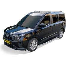 Omsa Ford Tourneo Courier Krom Cam Çıtası 4 Parça 2024 ve Sonrası