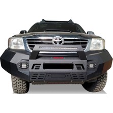 Omsa Toyota Hilux Dakar Çelik Ön Tampon Sensörlü-Sensörsüz 2011-2015 Arası