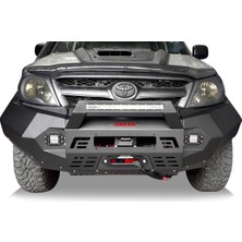 Omsa Toyota Hilux Dakar Çelik Ön Tampon Sensörlü-Sensörsüz 2006-2011 Arası